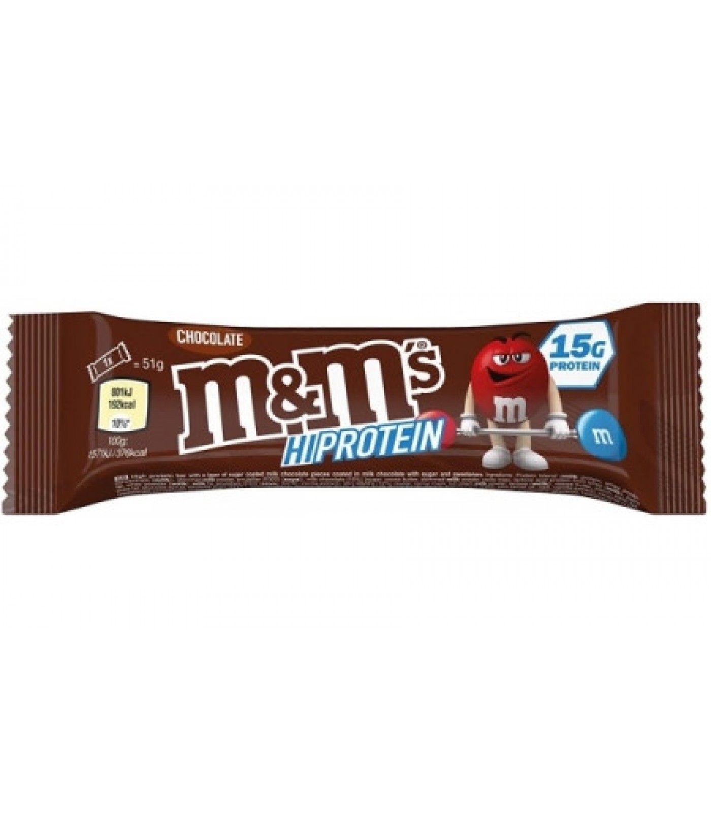 M&M's - M&M's HiProtein Bar / Chocolate / 51g​