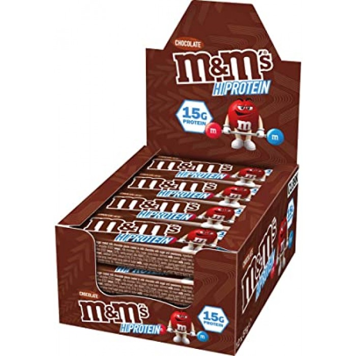 M&M's - M&M's HiProtein Bar / Chocolate / 12 x 51g​