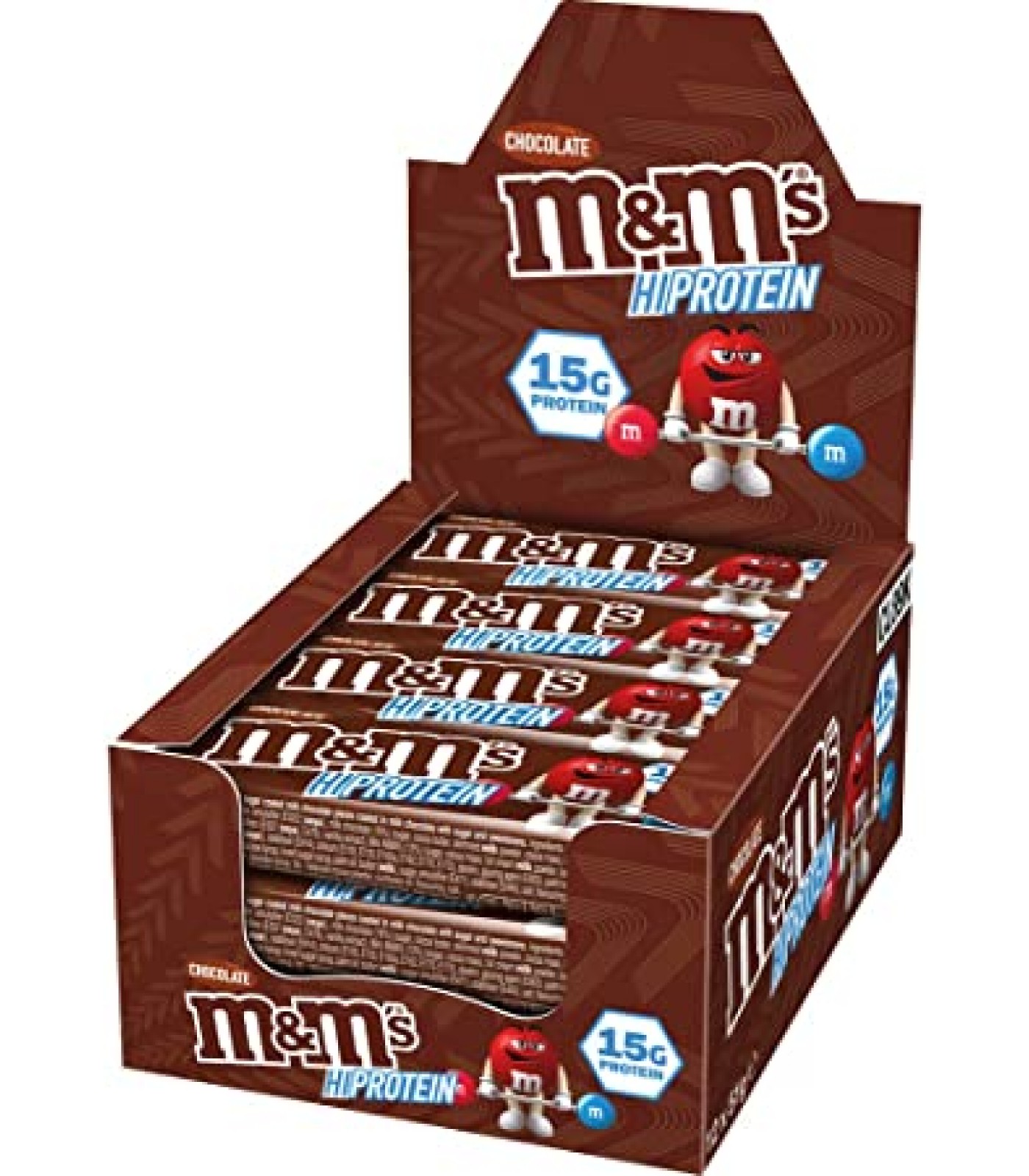 M&M's - M&M's HiProtein Bar / Chocolate / 12 x 51g​