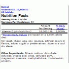 Natrol - Vitamin D3 10,000IU / 60 tab