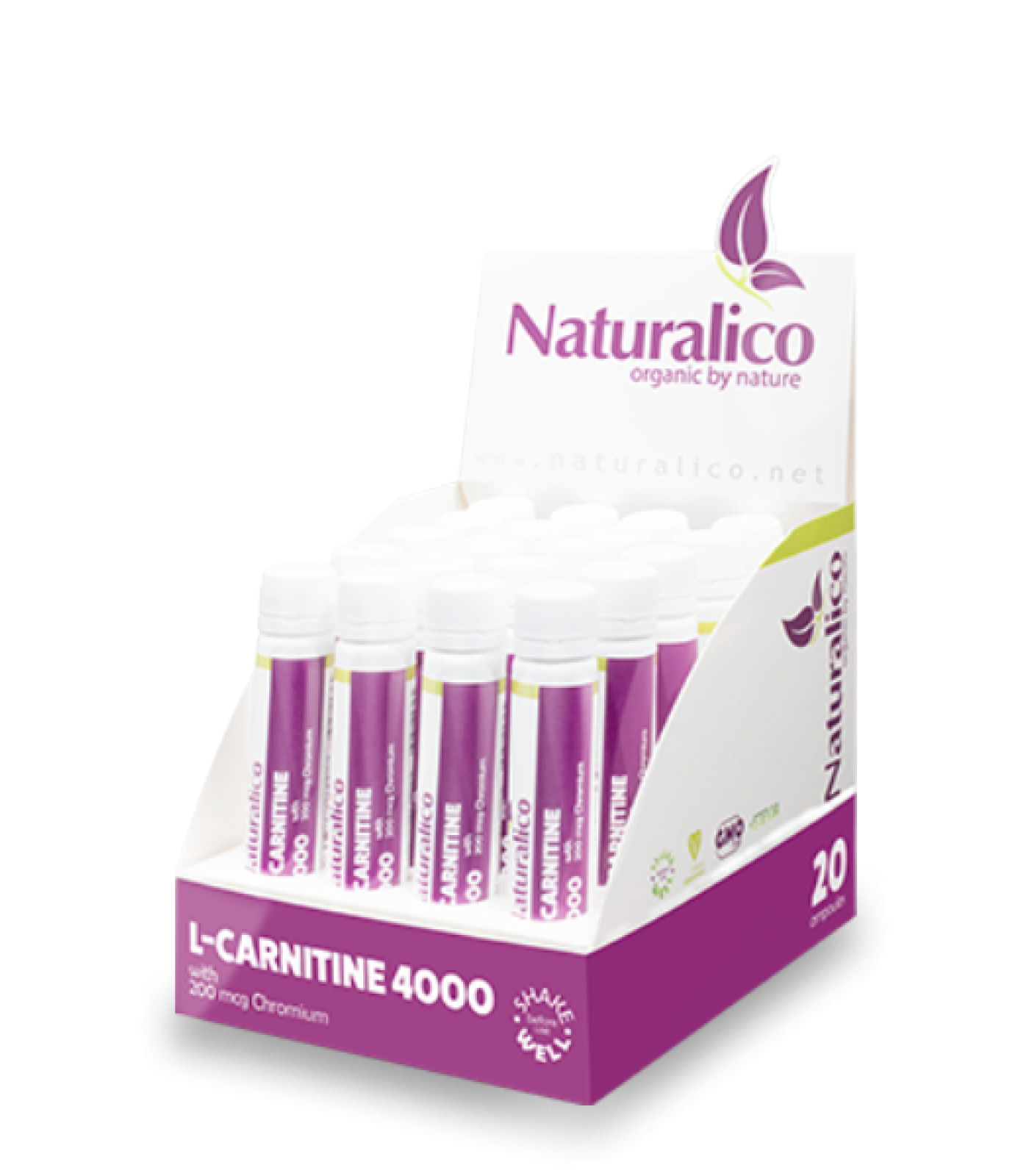 Naturalico L-Carnitine Liquid 4000 - 25 ml - доза Naturalico L-Carnitine Liquid 4000 - 25 ml - доза