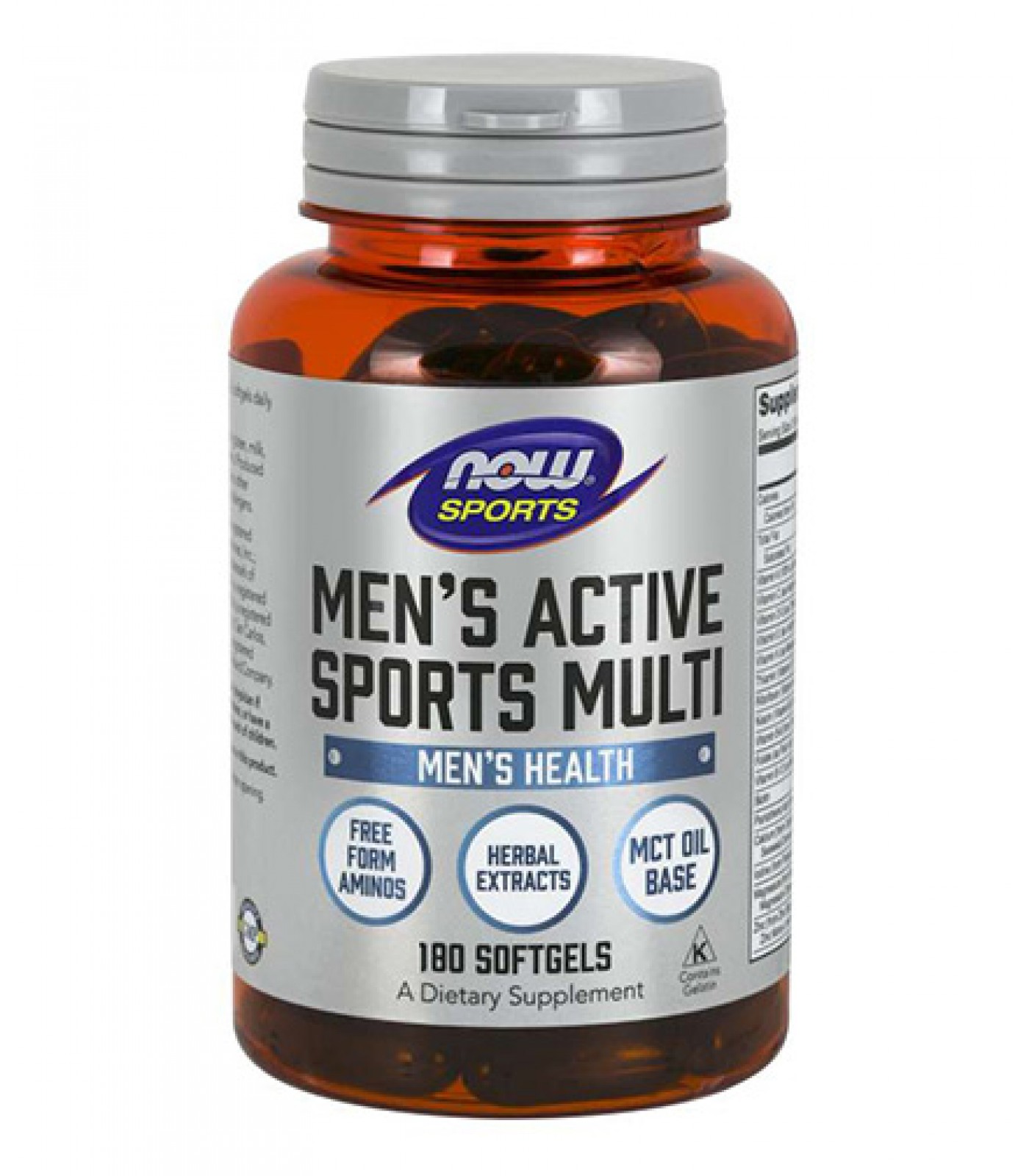 NOW - Men's Active Sports Multi / 180 softgels.