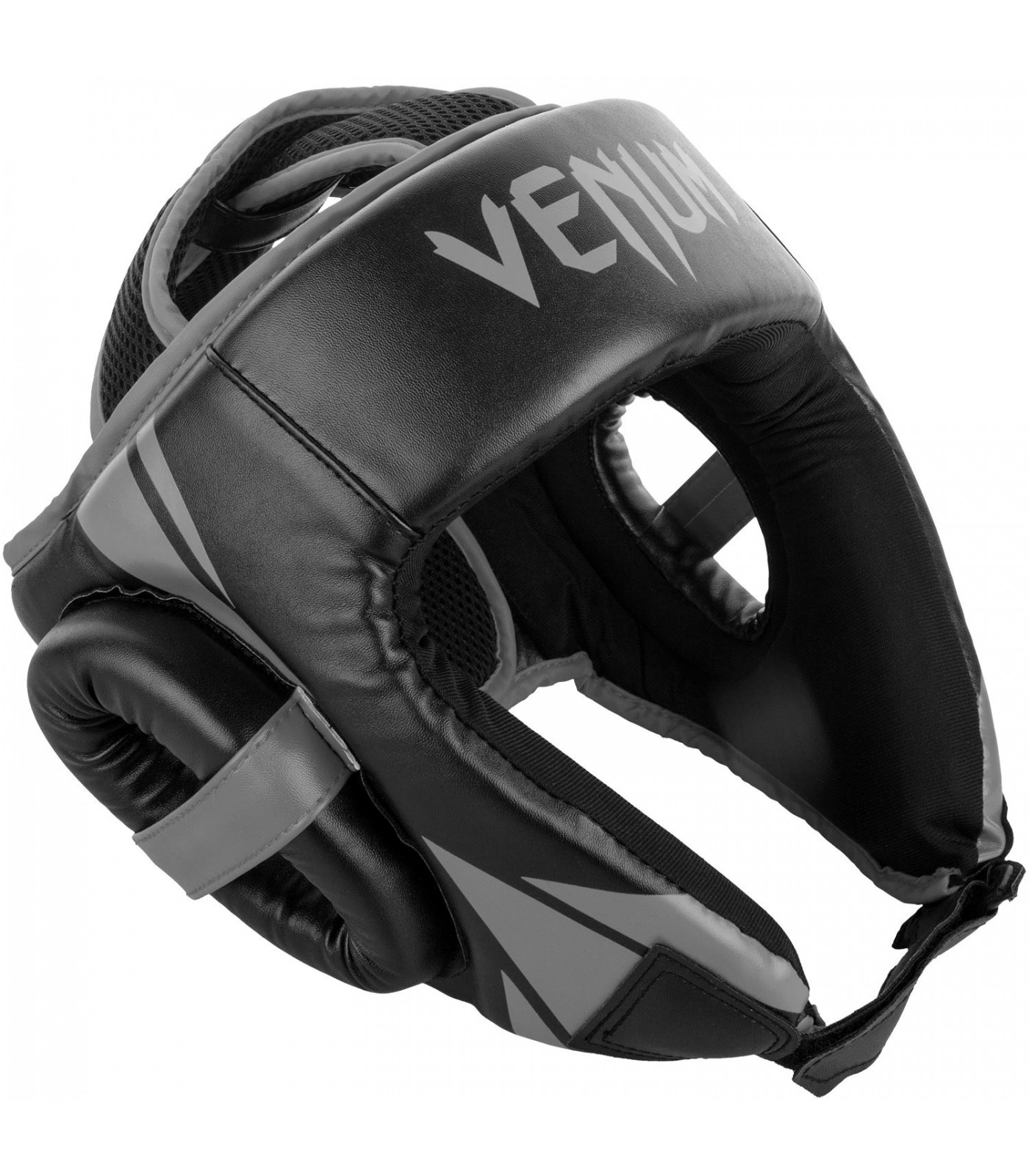 ПРОТЕКТОР ЗА ГЛАВА / КАСКА - Venum Challenger Open Face Headgear - Black/Grey​