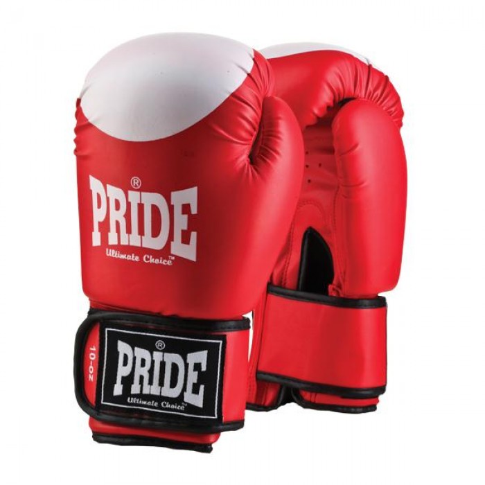 Pride Sport - Ръкавици за бокс​ / Червени с бял връх​