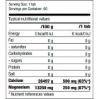 QNT - Calcium & Magnesium / 60 tabs.