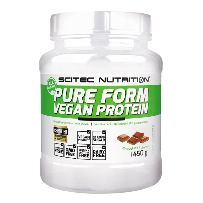 Scitec - Pure Form Vegan Protein 450gr