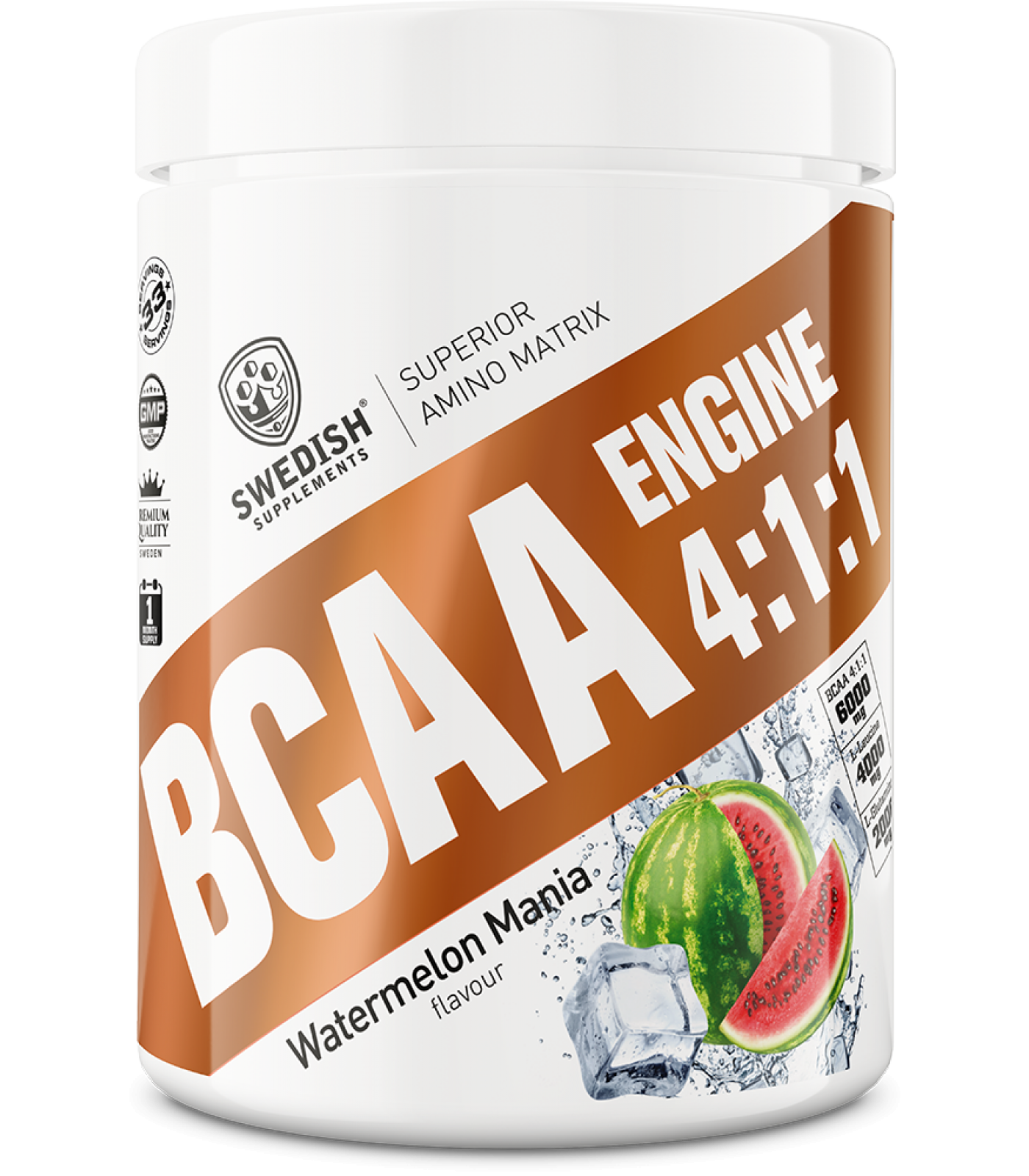 SWEDISH Supplements - BCAA Engine 4:1:1