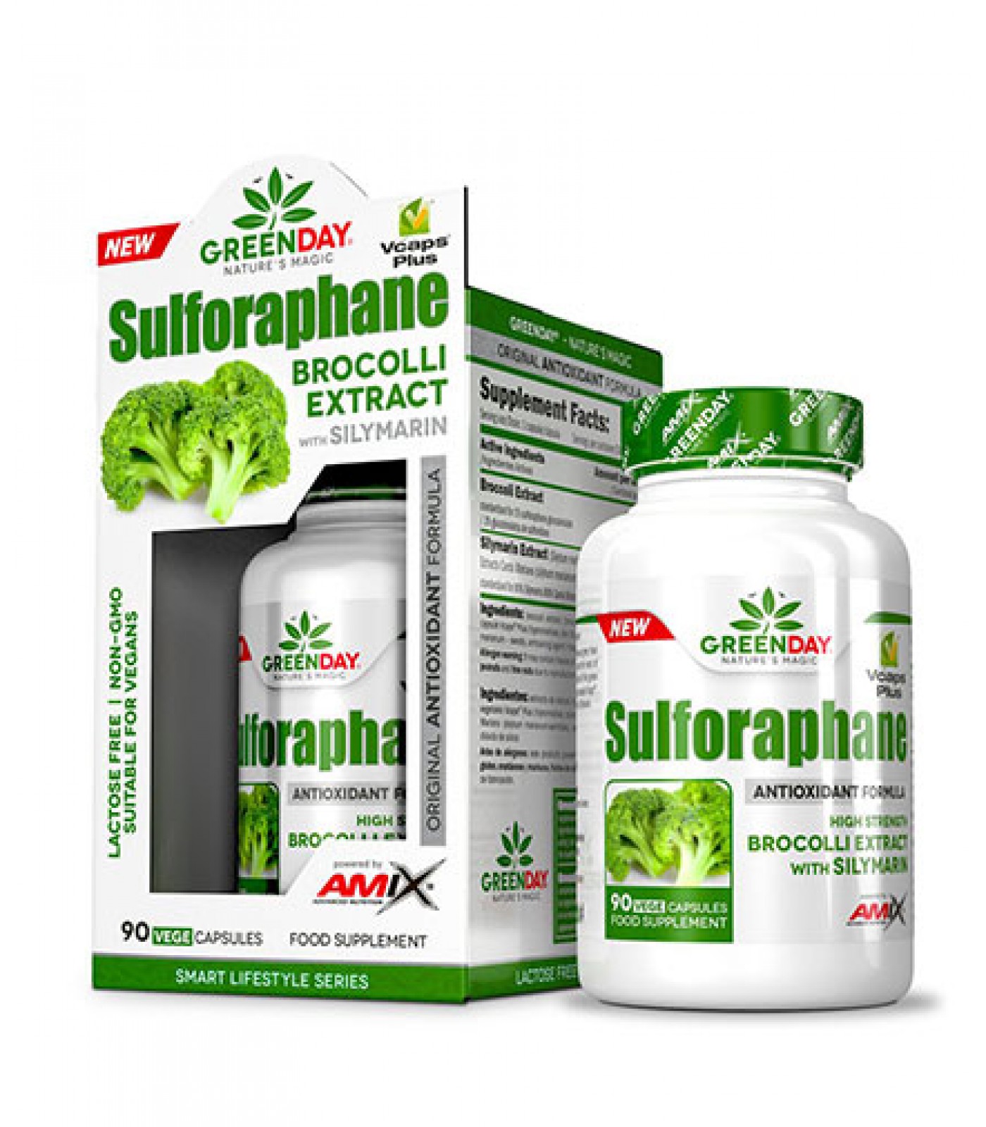 AMIX Greenday Sulforaphane / 90 Vcaps.