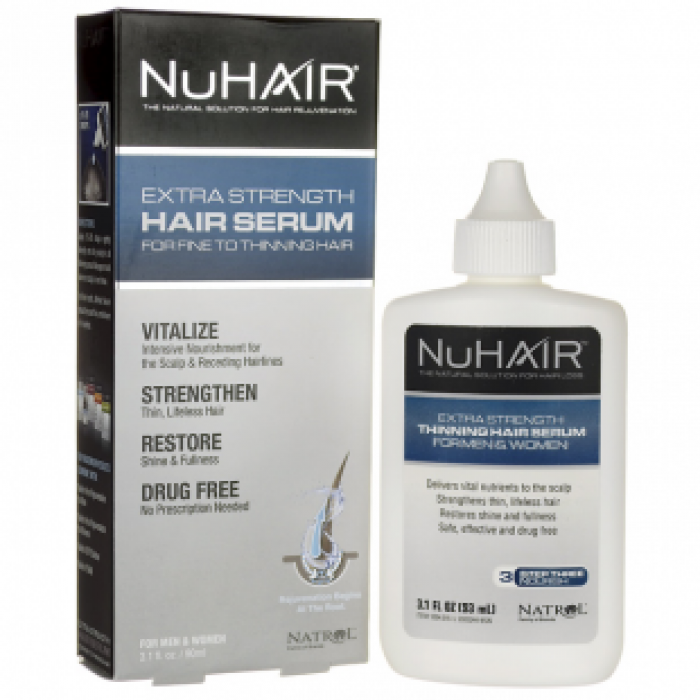 Natrol - NuHair Hair Serum for Thinning Hair / 90ml.