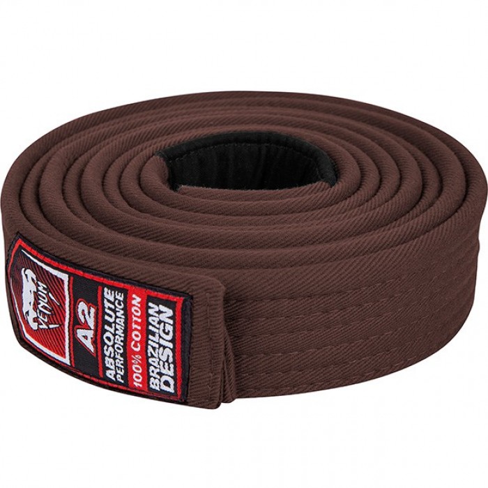 КОЛАН ЗА ДЖУ-ДЖИЦУ / ЖИУ - ЖИЦУ - VENUM BJJ BELT / BROWN​