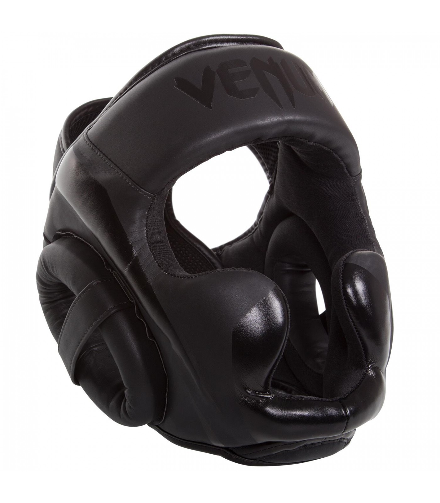 ПРОТЕКТОР ЗА ГЛАВА / КАСКА - VENUM ELITE HEADGEAR BLACK / MATTE​