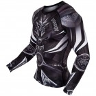 РАШГАРД - VENUM GLADIATOR 3.0 RASHGUARD - BLACK/WHITE - LONG SLEEVES​