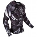 РАШГАРД - VENUM GLADIATOR 3.0 RASHGUARD - BLACK/WHITE - LONG SLEEVES​