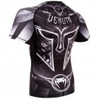 Рашгард - VENUM GLADIATOR 3.0 RASHGUARD - BLACK/WHITE - SHORT SLEEVES​