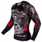 Рашгард - VENUM ZOMBIE RETURN RASHGUARD - LONG SLEEVES - BLACK​