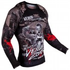 Рашгард - VENUM ZOMBIE RETURN RASHGUARD - LONG SLEEVES - BLACK​