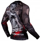 Рашгард - VENUM ZOMBIE RETURN RASHGUARD - LONG SLEEVES - BLACK​