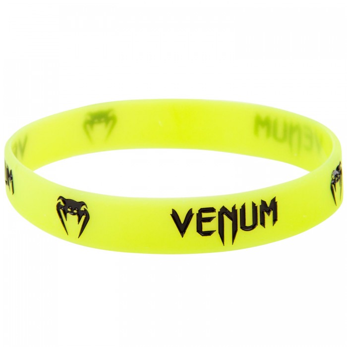 Силиконова Гривна - VENUM RUBBER BAND - NEO YELLOW​