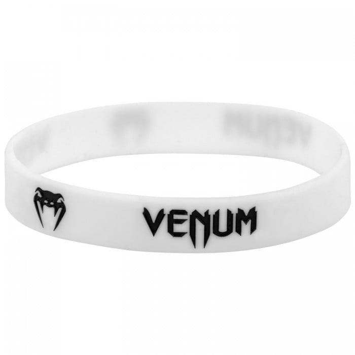 Силиконова Гривна - VENUM RUBBER BAND - WHITE / BLACK​