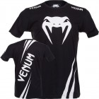 Тениска - VENUM - CHALLENGER T-SHIRT - BLACK/ICE​