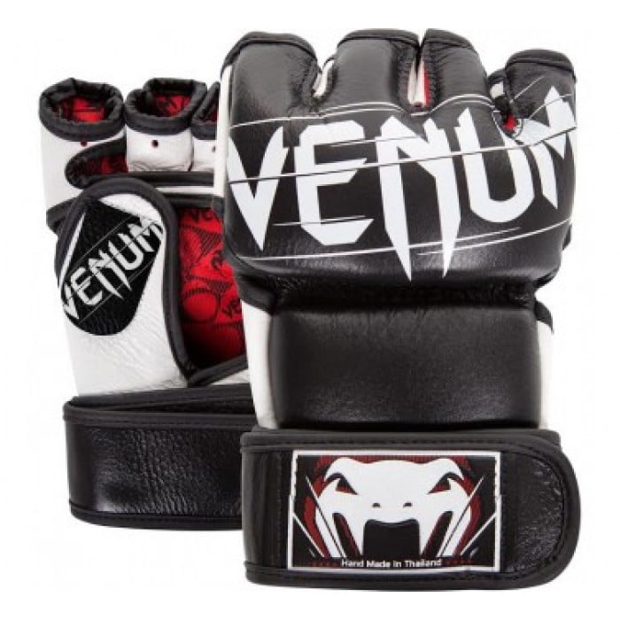 ММА ръкавици-VENUM-UNDISPUTED 2.0 MMA GLOVES - BLACK - NAPPA LEATHER​