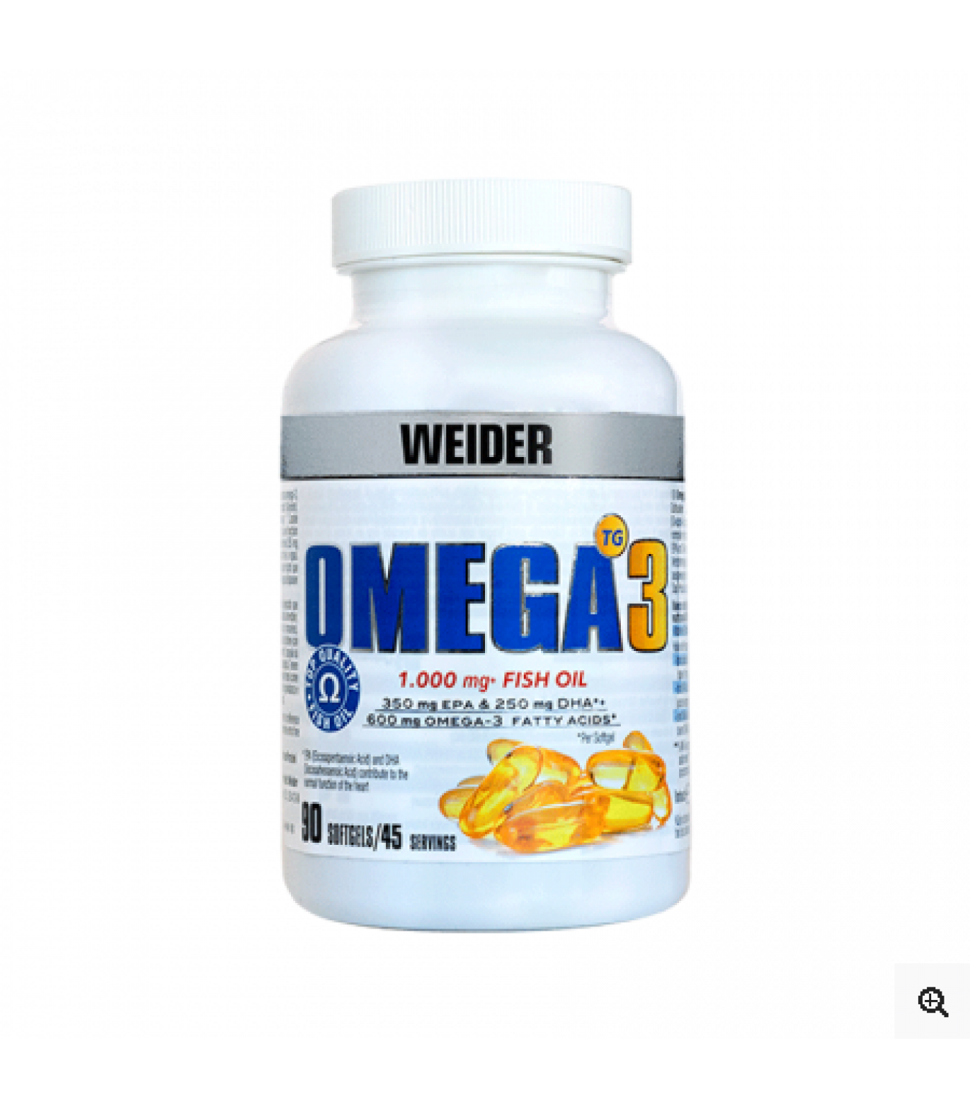 Weider - Omega 3 1000mg / 90 Caps.