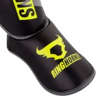 Протектори за крака - Ringhorns Charger Shinguards Insteps - Black/Neo Yellow​