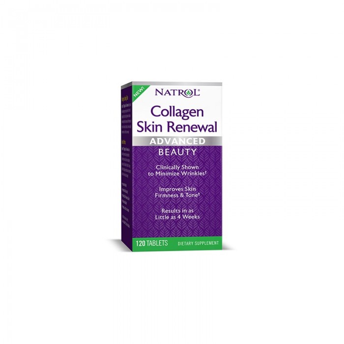 Natrol Collagen Skin Renewal / 120 tabs.