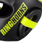 Протектор за глава / Каска - Ringhorns Charger Headgear-Black/Neo Yellow​