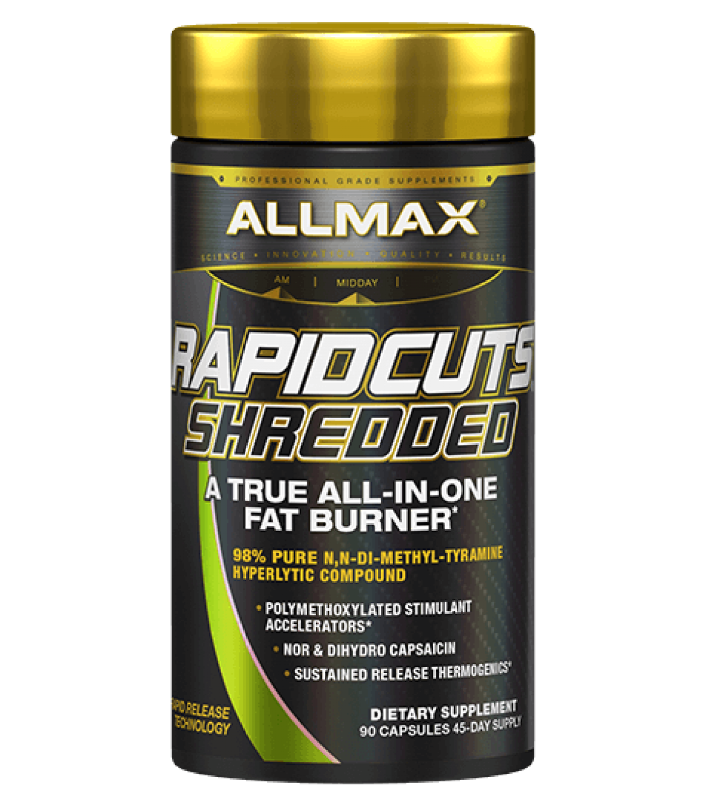 AllMax - RapidCuts Shredded / 90caps.​