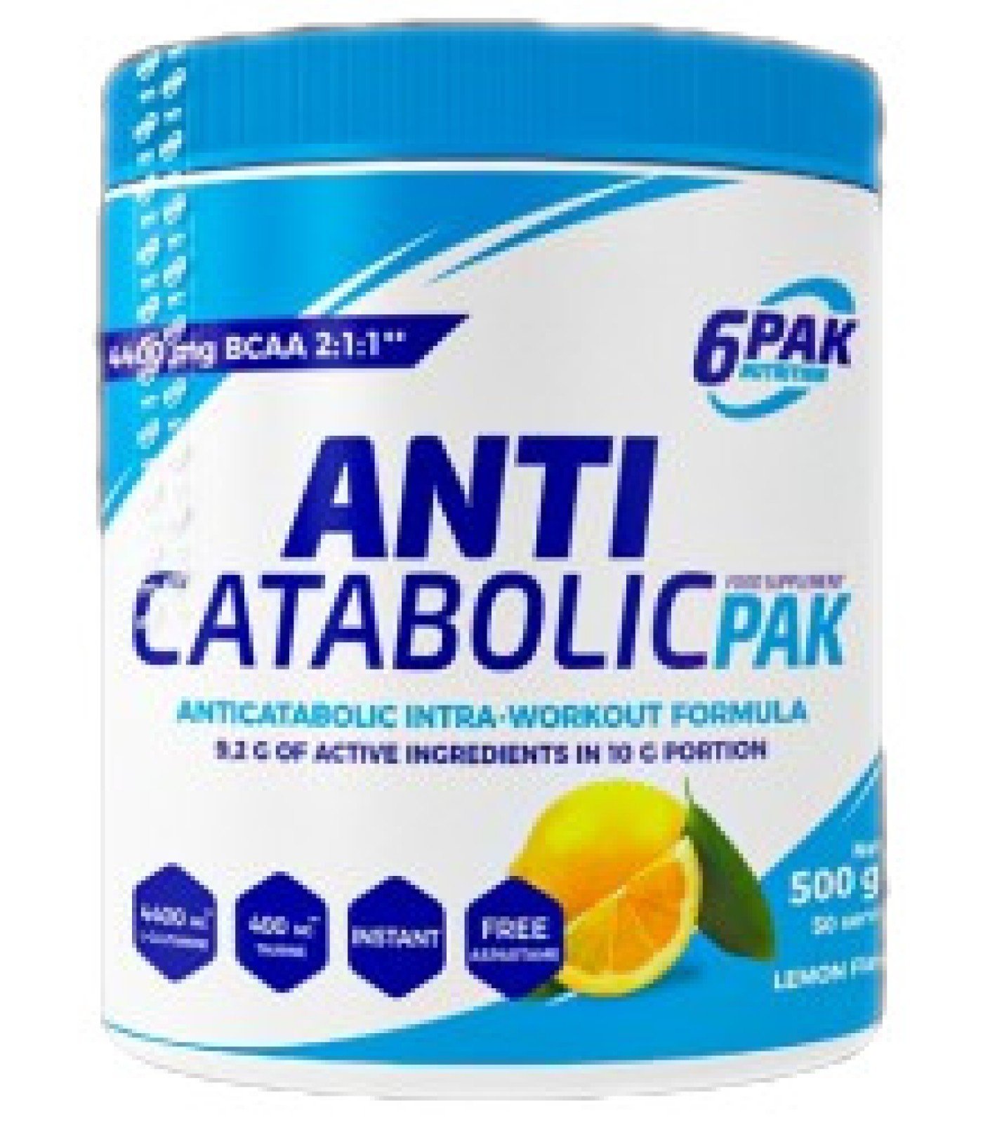 6PAK Nutrition - Anticatabolic Pak / 500 грама, 50 дози