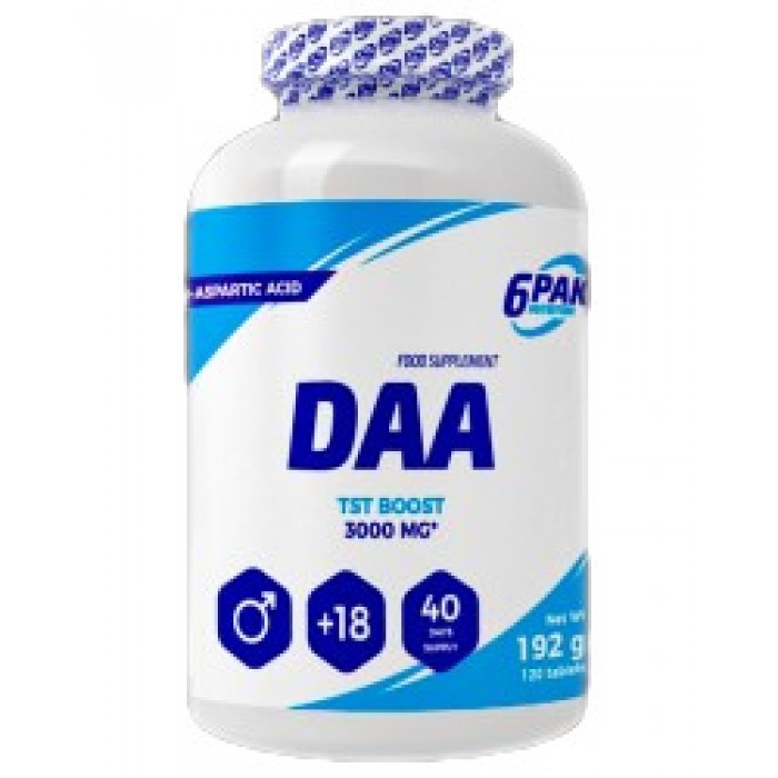 6PAK Nutrition - DAA Caps / 120 капсули, 30 дози