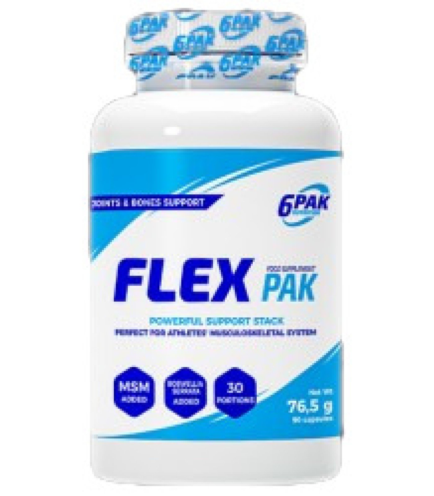 6PAK Nutrition - Flex Pak / 90 капсули, 30 дози