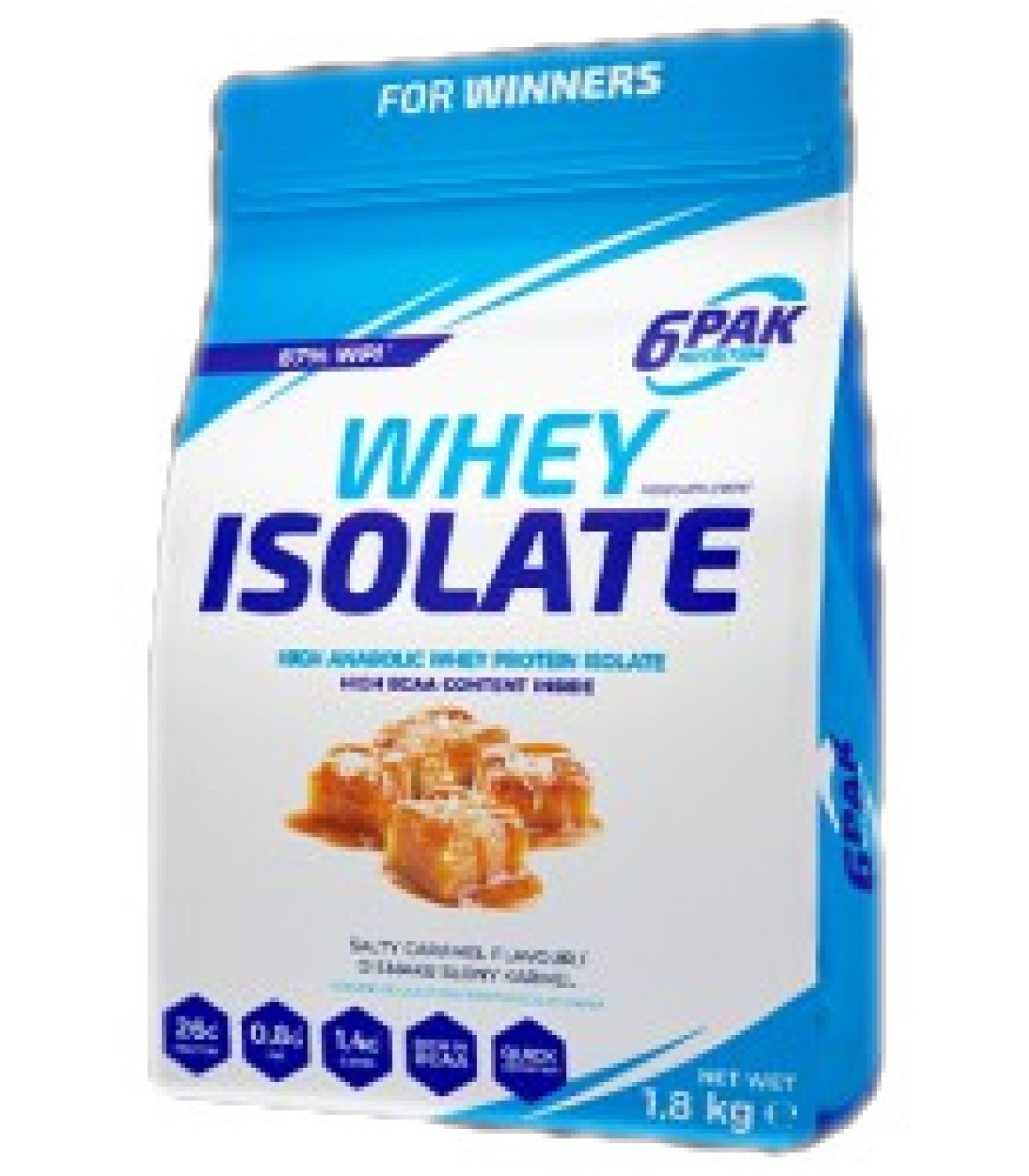 6PAK Nutrition - Whey Isolate / 1800 грама, 60 дози