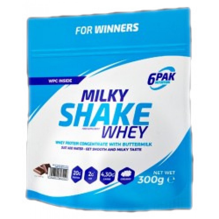 6PAK Nutrition - Milky Shake Whey / 300 грама, 10 дози