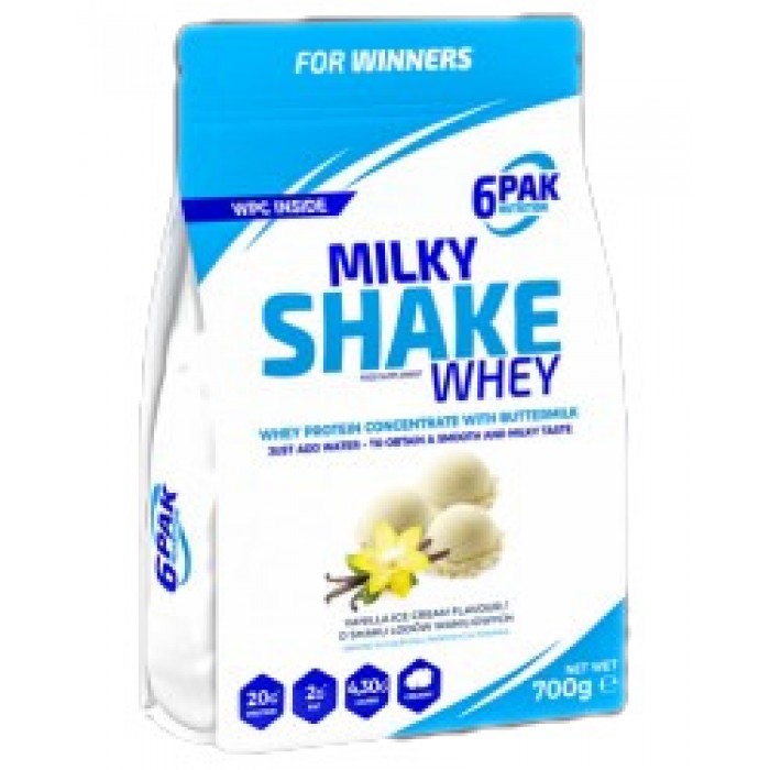 6PAK Nutrition - Milky Shake Whey / 700 грама, 23 дози