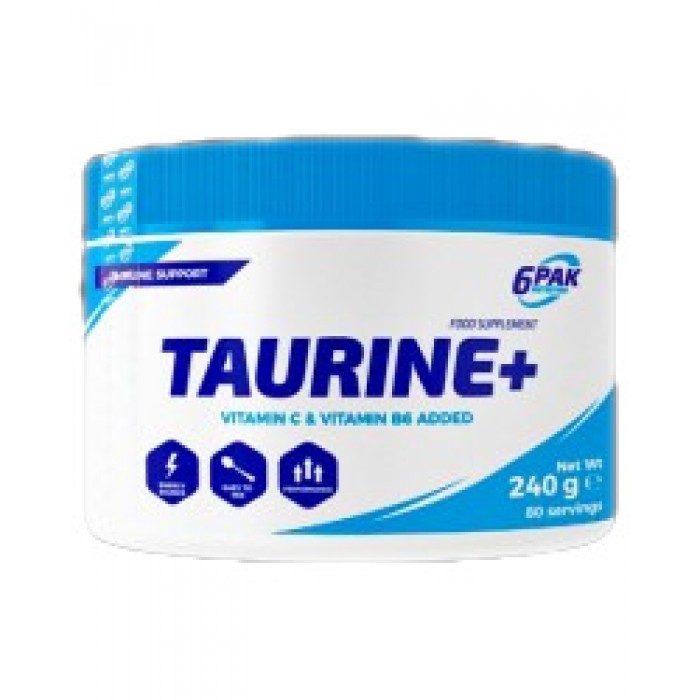 6PAK Nutrition - Taurine+ / 240 грама, 80 дози