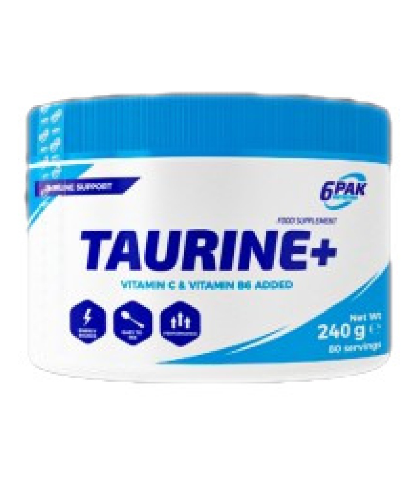 6PAK Nutrition - Taurine+ / 240 грама, 80 дози