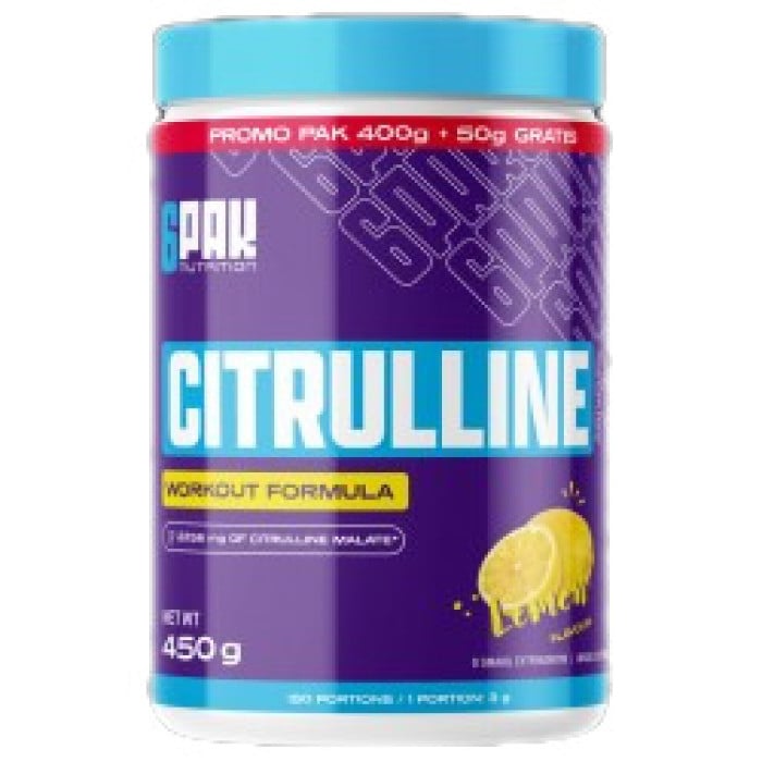 6PAK Nutrition - Citrulline Powder / 450 грама, 150 дози