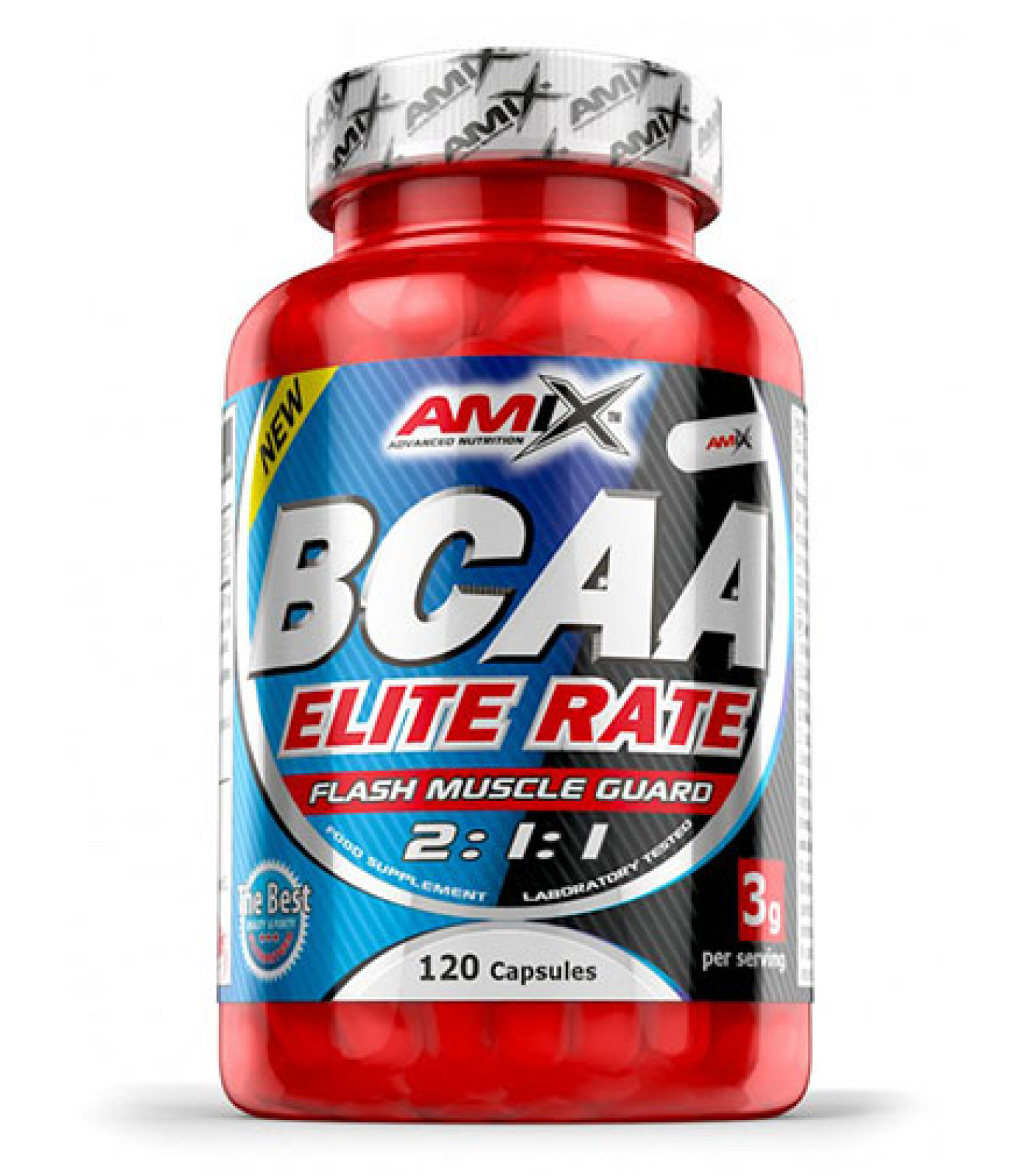 AMIX BCAA Elite Rate / 120 Caps