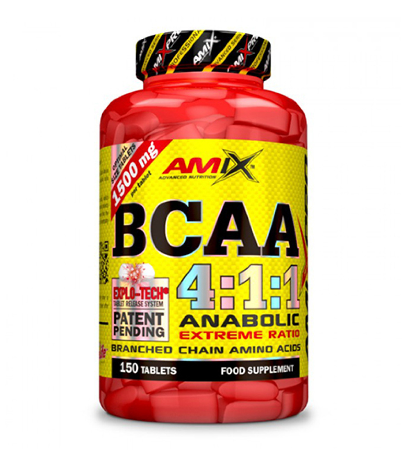 AMIX BCAA 4:1:1 / 150 Tabs. AMIX BCAA 4:1:1 / 150 Tabs.