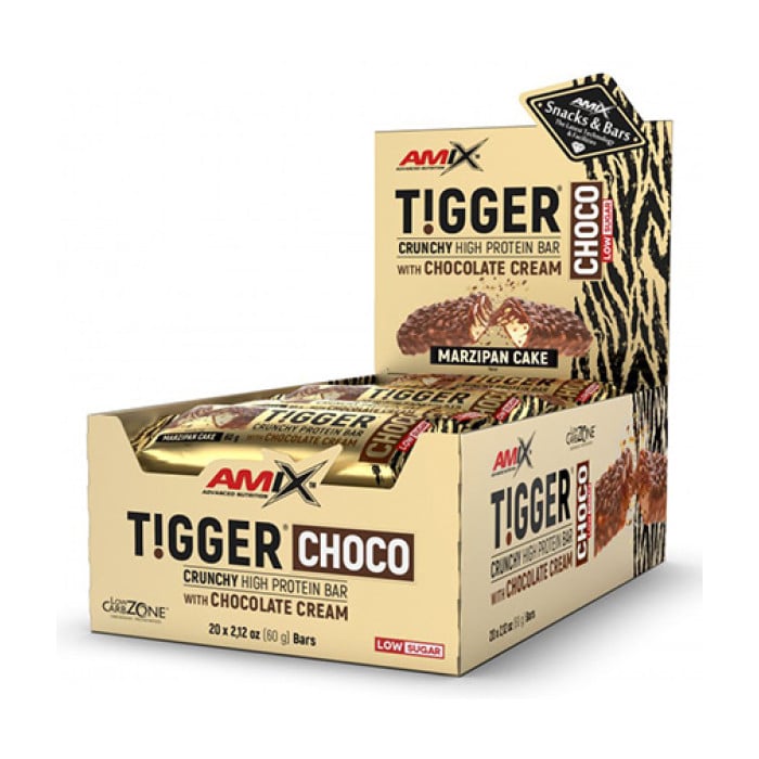 AMIX Tigger Zero CHOCO Protein Bar Box 20 x 60 g