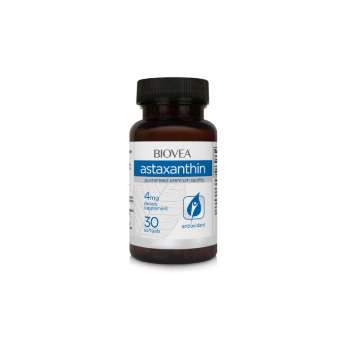 Biovea Astaxanthin 4mg - Астаксантин