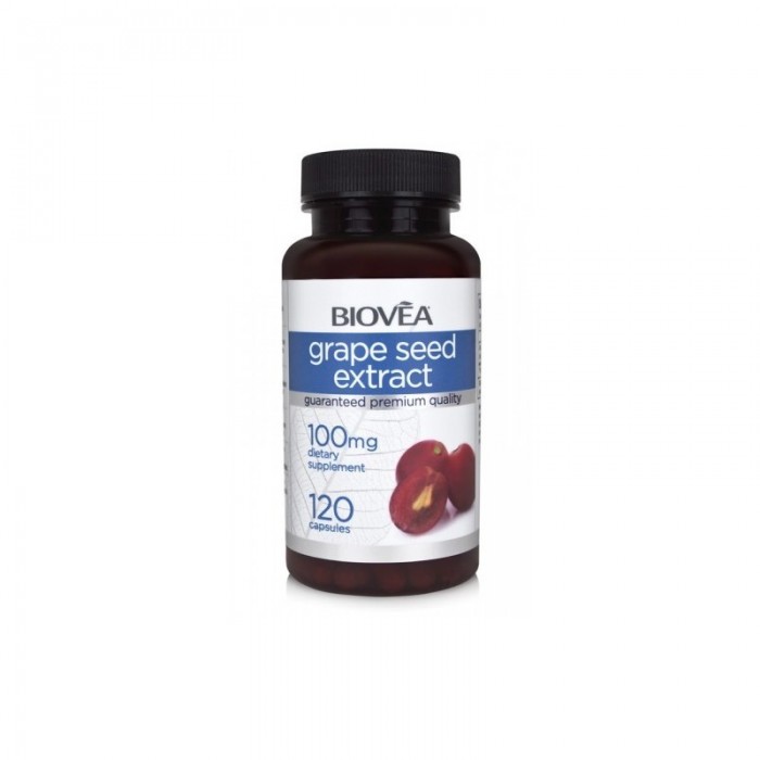 Biovea Grape Seed Extract 100mg - Екстракт От Гроздови Семки