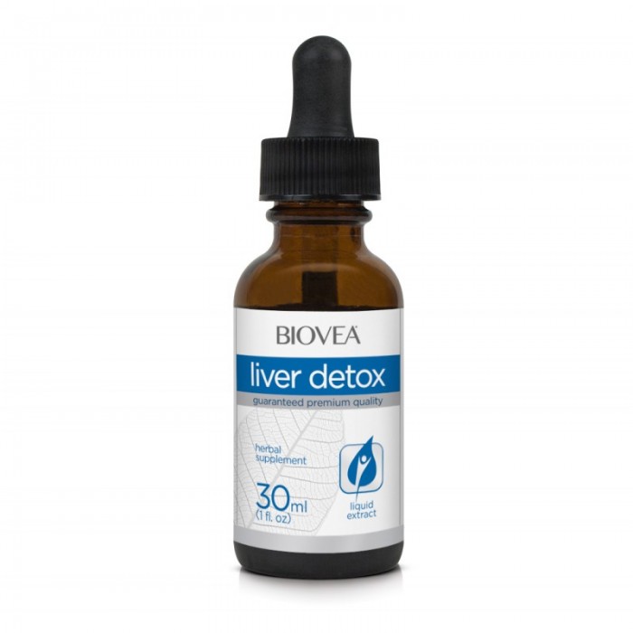 Biovea Liver Detox Liquid Drops - Формула за Пречистване на Черния Дроб на Капки