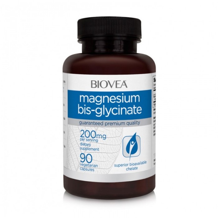 Biovea Magnesium Bis-Glycinat 200mg -  Магнезий