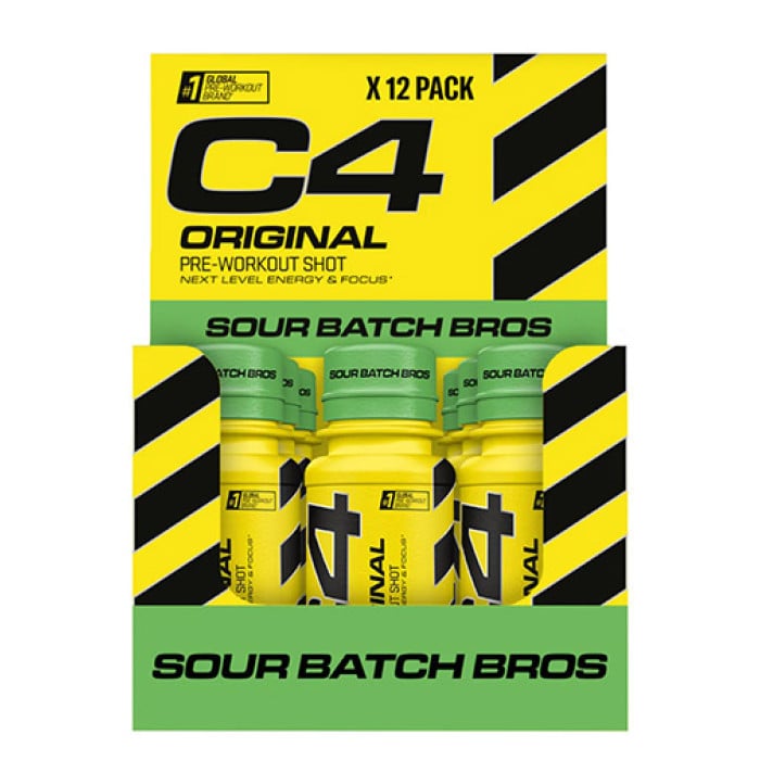 CELLUCOR C4 Pre-Workout Shots / 12 x 60 ml