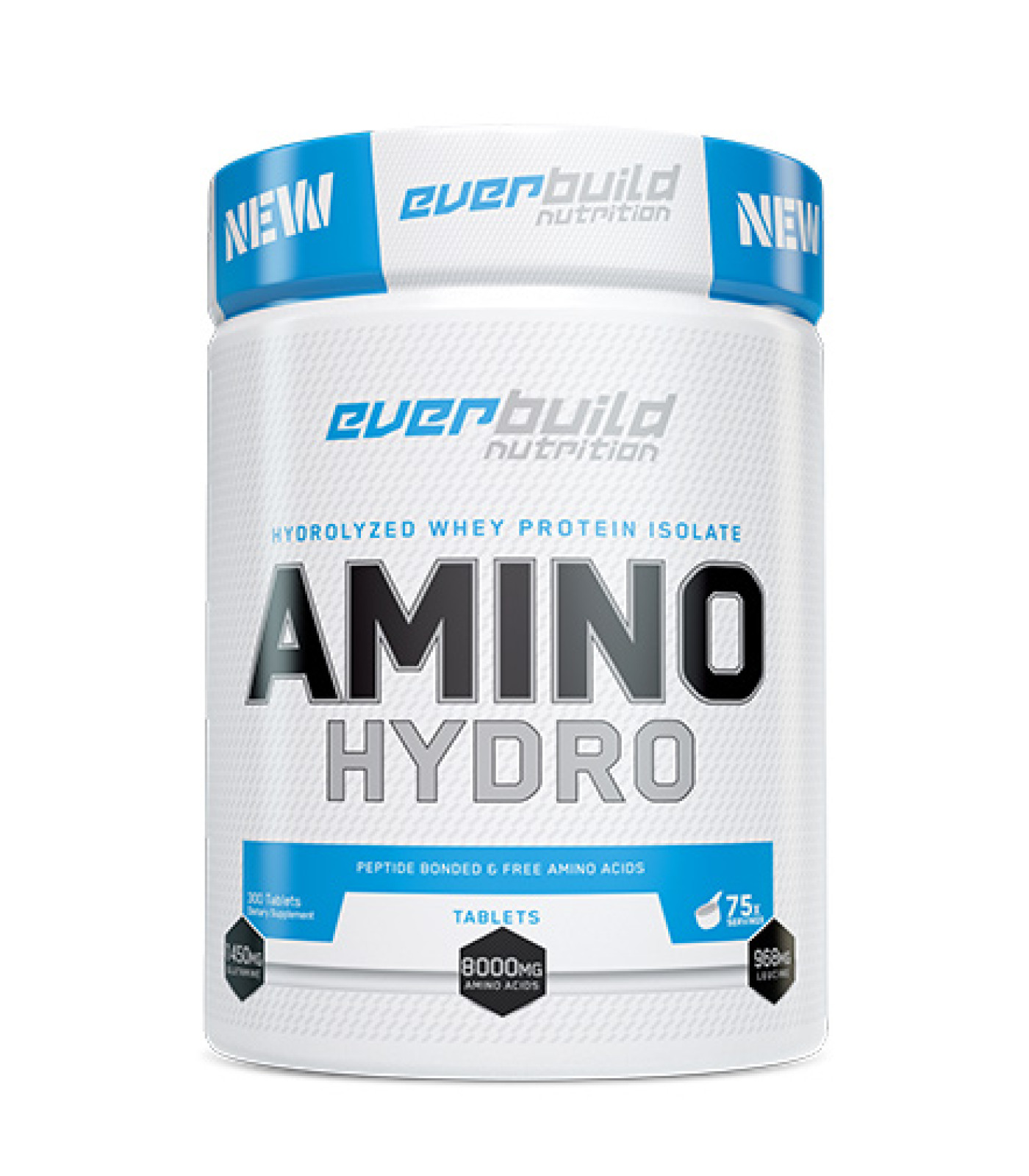 EVERBUILD Amino Whey Hydro / 300 Tabs