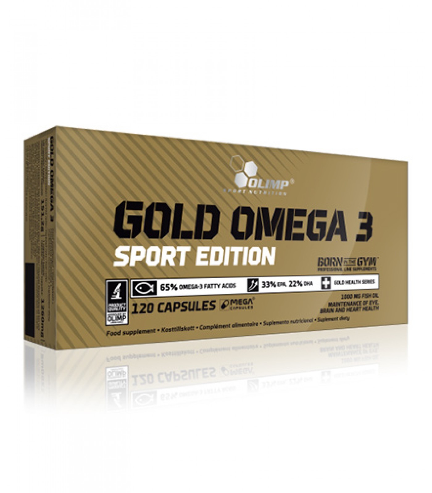 OLIMP Omega-3 GOLD Sport Edition / 120 Caps.