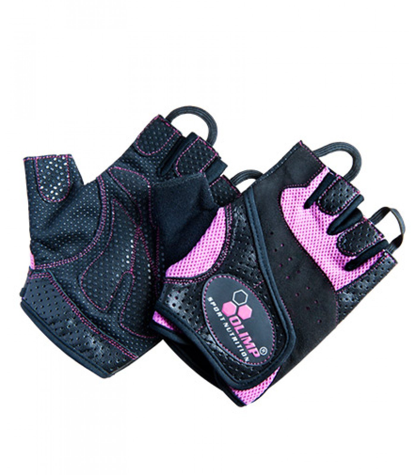 OLIMP Women's Fitness Star Gloves / Pink /